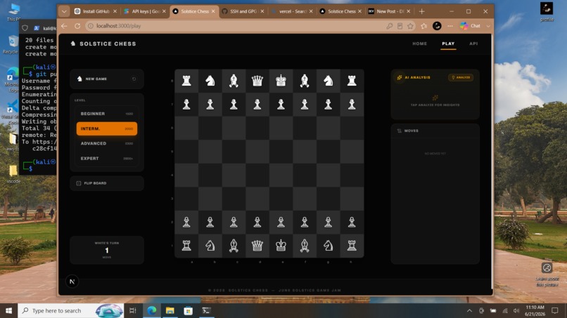 Solstice Chess AI – screenshot 3