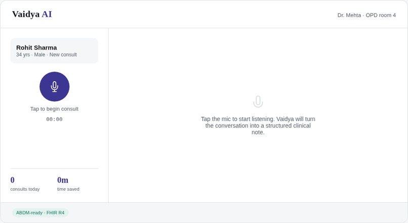 vaidya AI – screenshot 1