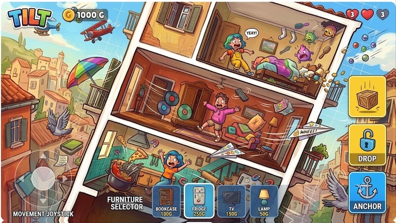 TILT The floor is the enemy—and you are the tower. – screenshot 8