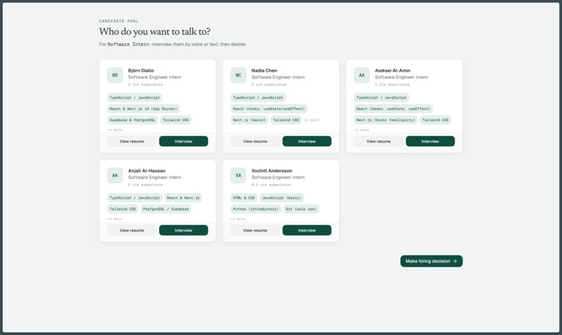 InterviewIQ – screenshot 1