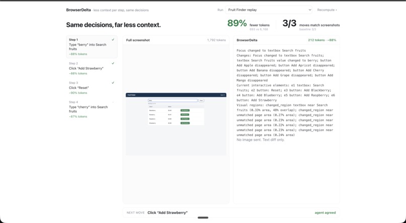 BrowserDelta – screenshot 2
