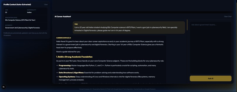 CareerCompass AI – screenshot 3