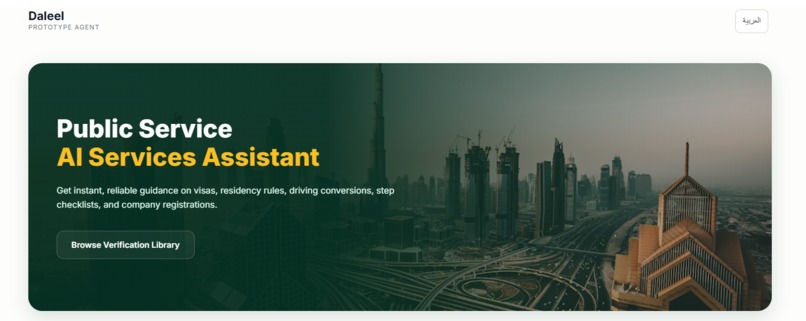 Daleel-Public Service Assistant  – screenshot 3