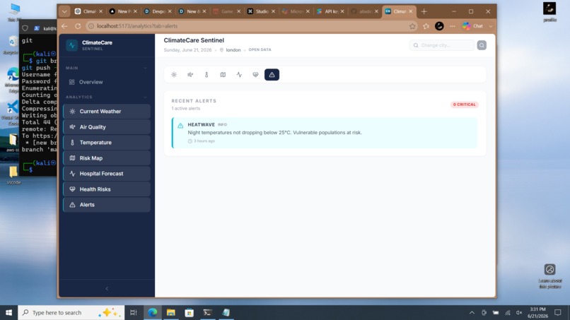 climatecare-sentinel – screenshot 3