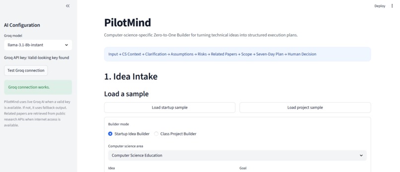 PilotMind – screenshot 1
