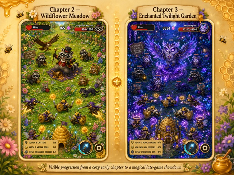 Honeycomb Heroes – screenshot 5