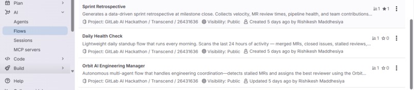 Orbit AI Engineering Manager – screenshot 1