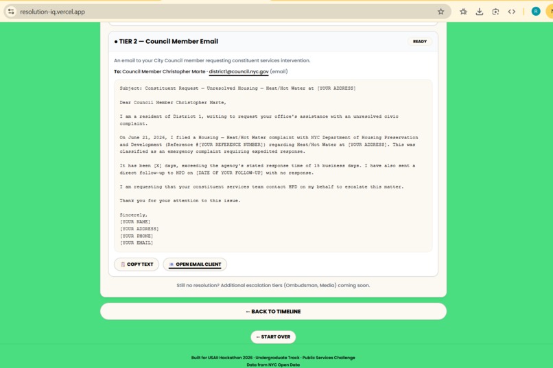 ResolutionIQ - File It Right, Get It Fixed – screenshot 7