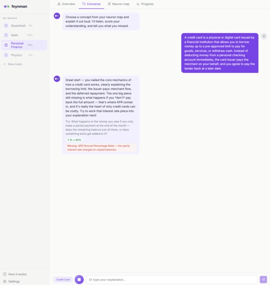Feynman – screenshot 2