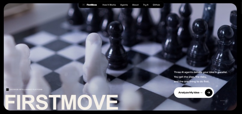 FirstMove – screenshot 1