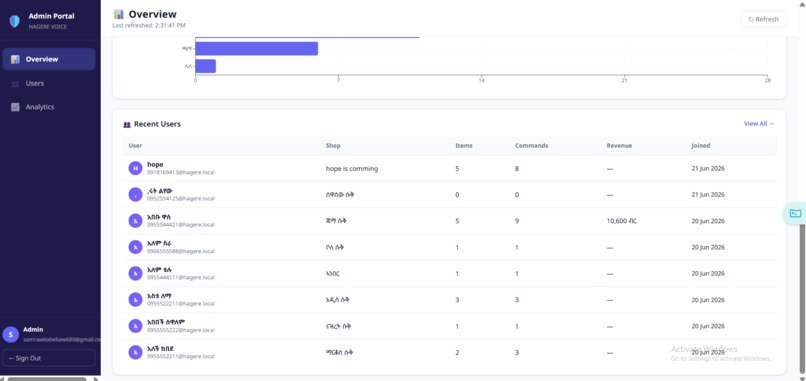 Hagere Voice – screenshot 7