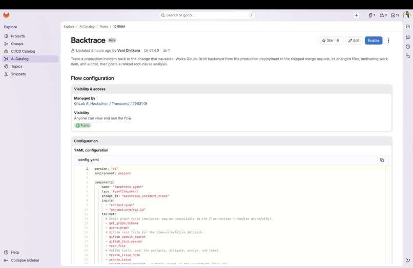 Backtrace – screenshot 3