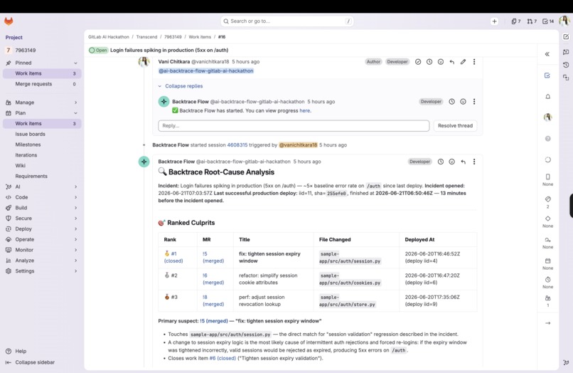 Backtrace – screenshot 4