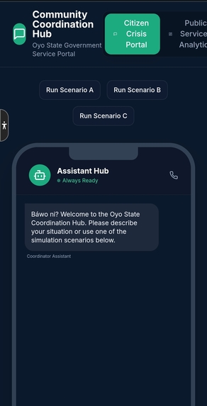 Community Coordination Hub – screenshot 1