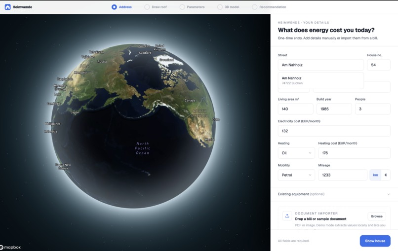 Heimwende | Hackathon Winner – screenshot 2