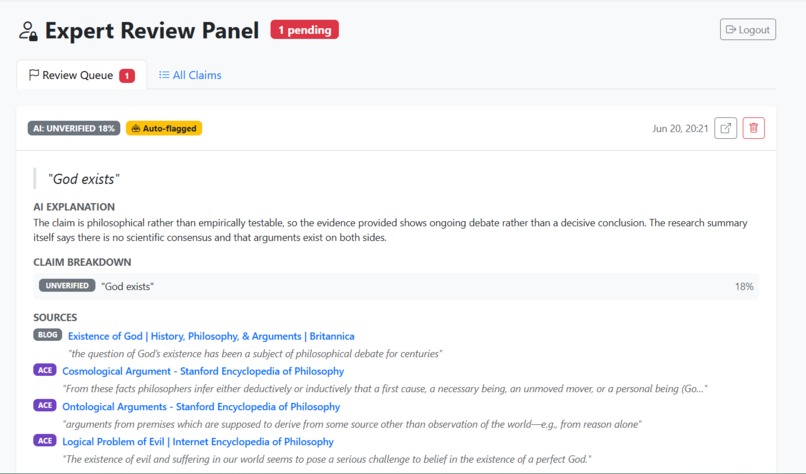 CogniTrace – screenshot 3