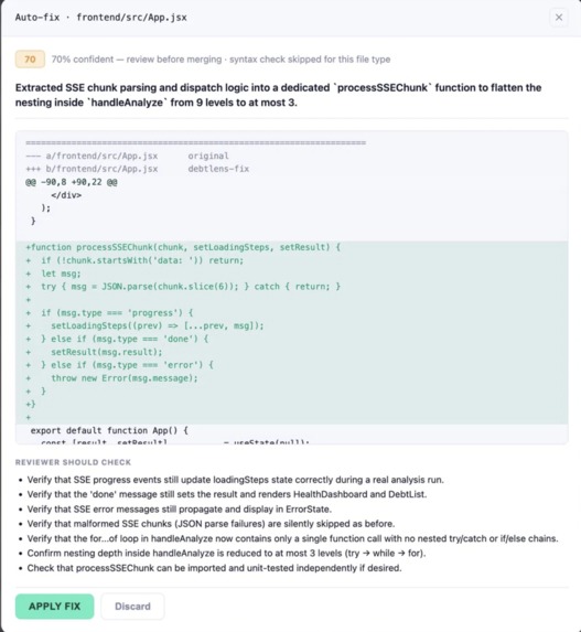 DebtLens – screenshot 3