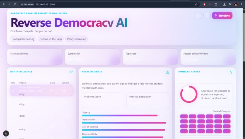 Reverse Democracy AI – screenshot 3