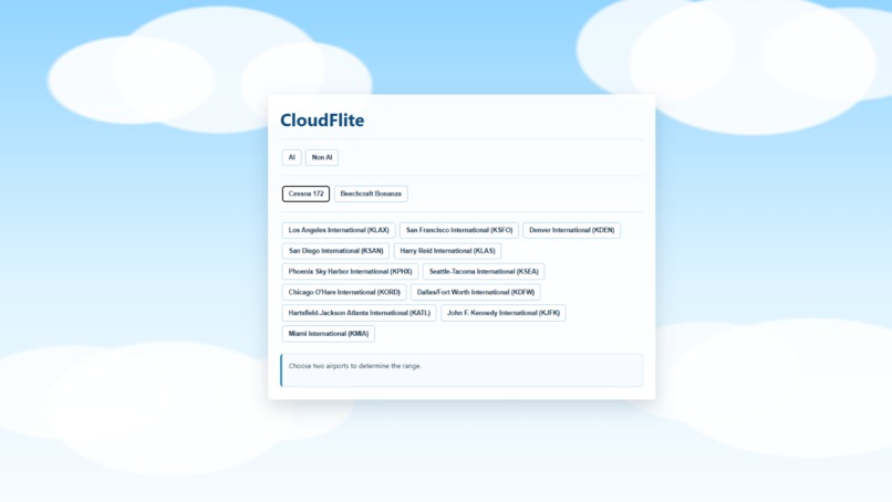 CloudFlite – screenshot 1