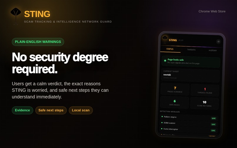 STING – screenshot 4