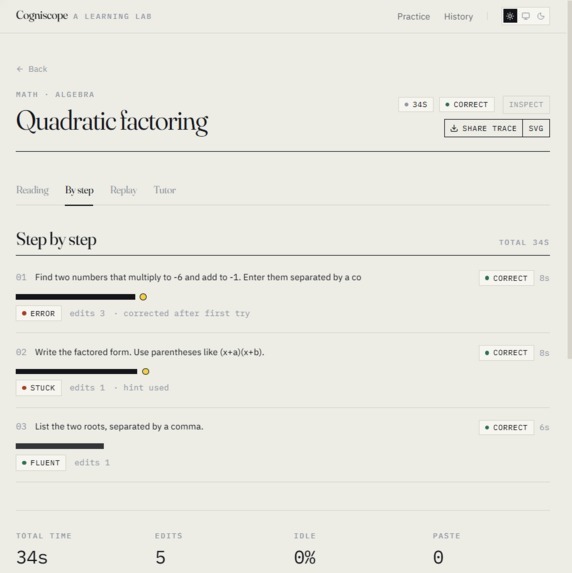 Cogniscope – screenshot 4