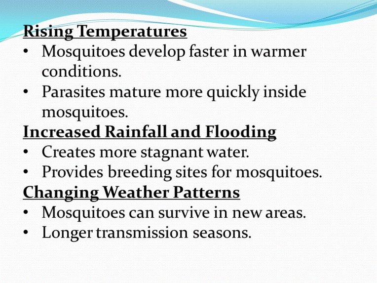 CLIMATE CHANGE INCREASING MALARIA RISK – screenshot 4