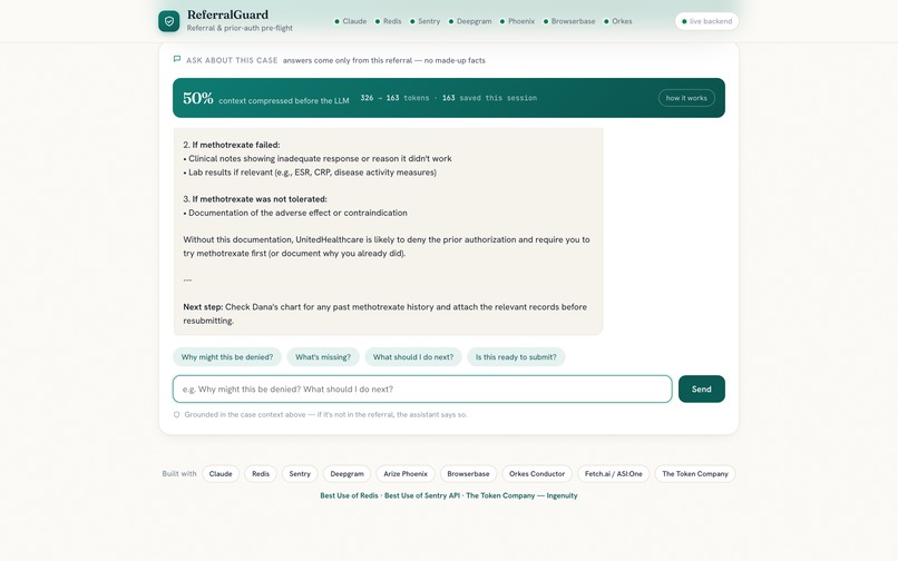 ReferralGuard – screenshot 1