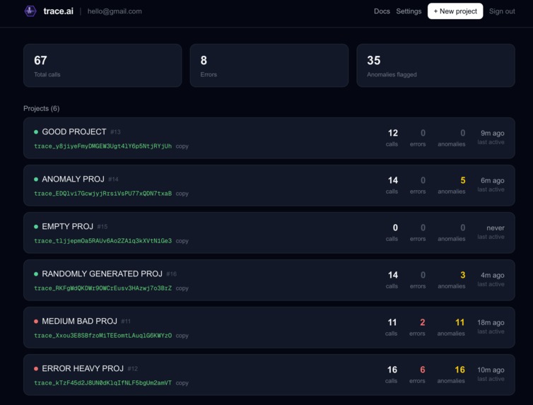 Trace AI – screenshot 2