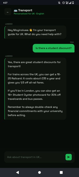 Landed  – screenshot 5
