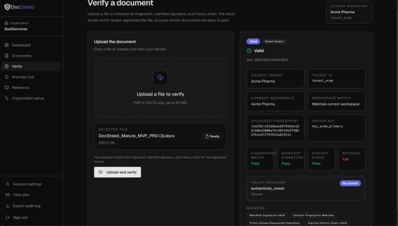 1DocShield – screenshot 5