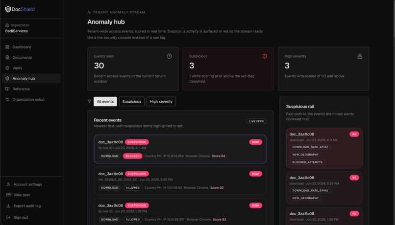 1DocShield – screenshot 6