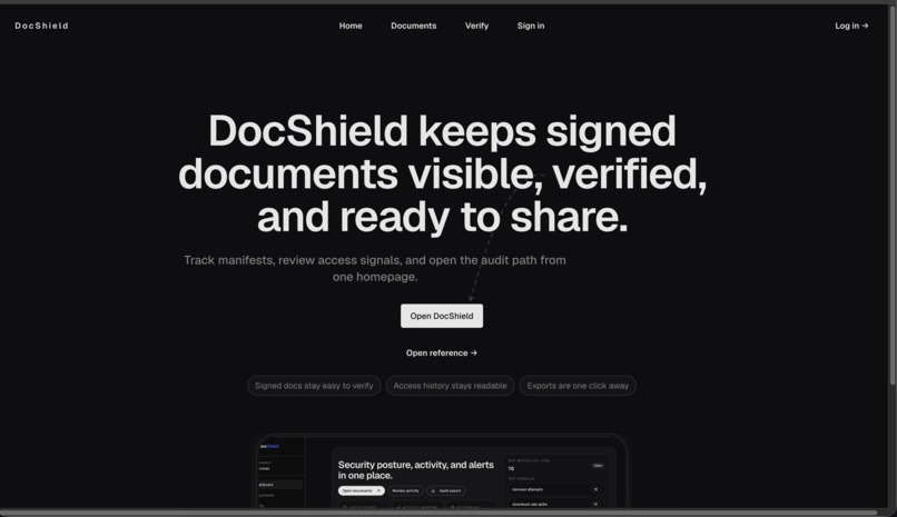 1DocShield – screenshot 1