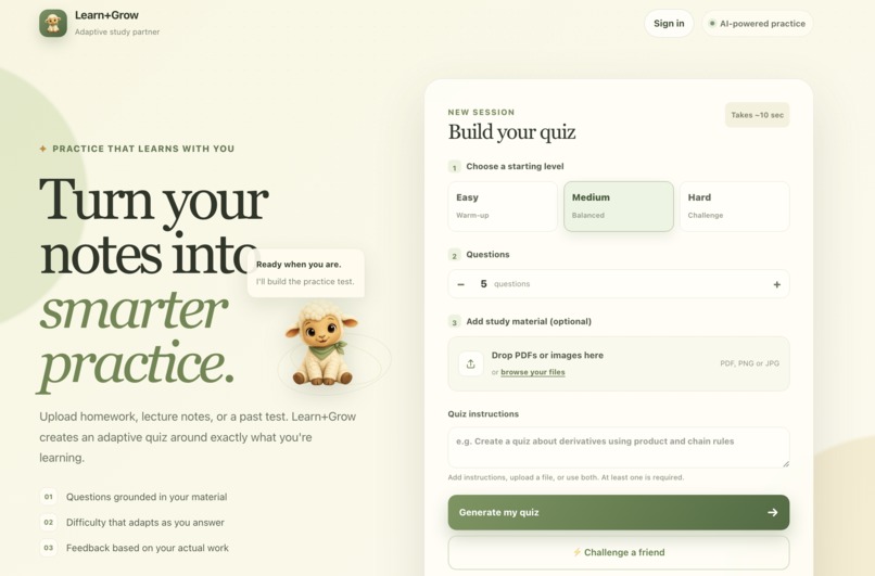 Learn and Grow – screenshot 1