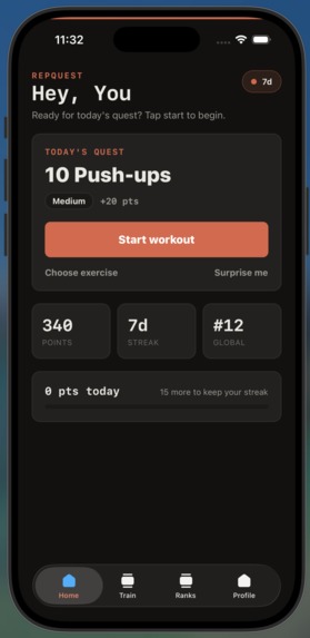 RepQuest – screenshot 3