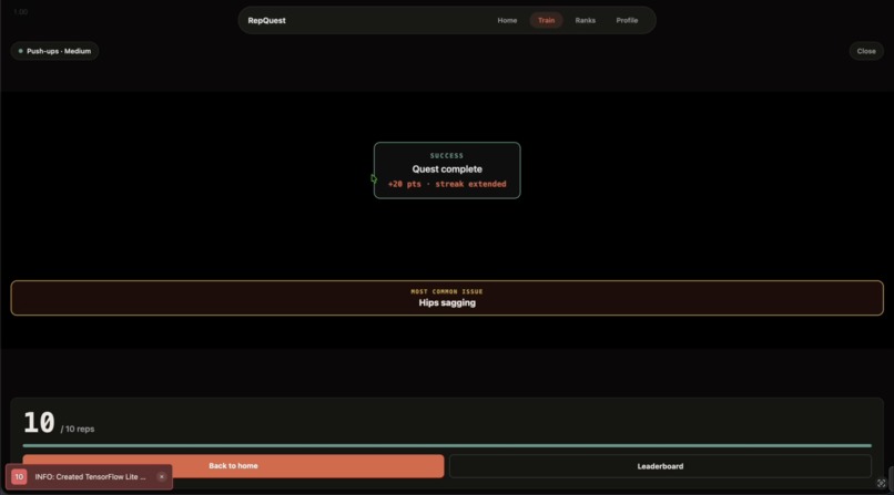 RepQuest – screenshot 6