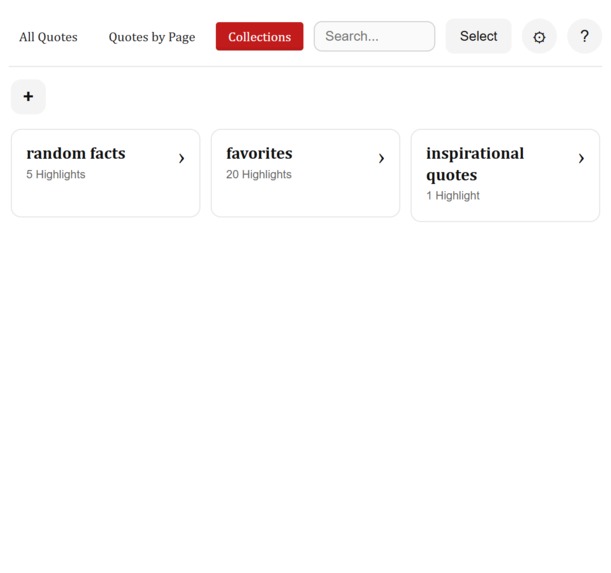 FireflyBook: A Quote-Saving Tool – screenshot 3