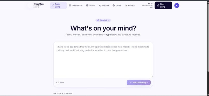 ThinkMate AI – screenshot 3