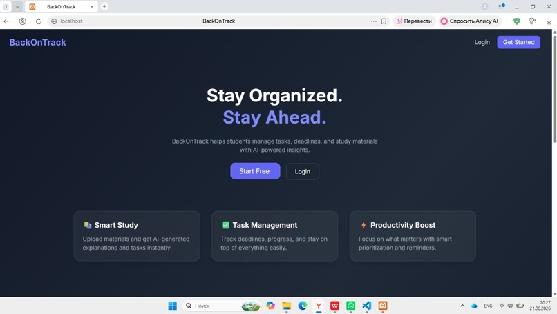 Back on Track – screenshot 1