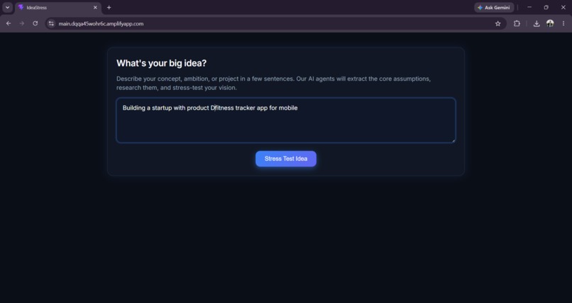 IdeaStress – screenshot 1