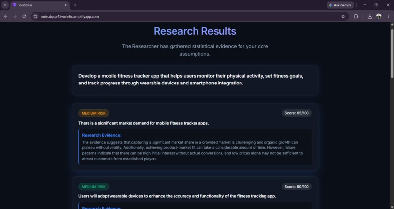 IdeaStress – screenshot 2