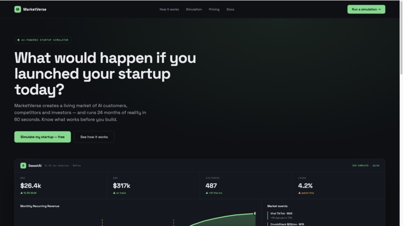 MarketVerse – screenshot 1