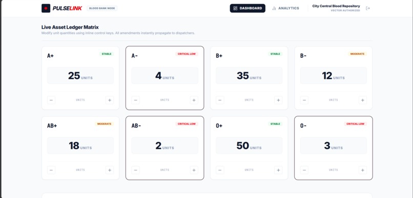 PULSE LINK -An AI Integrated Blood Donating Platform – screenshot 2