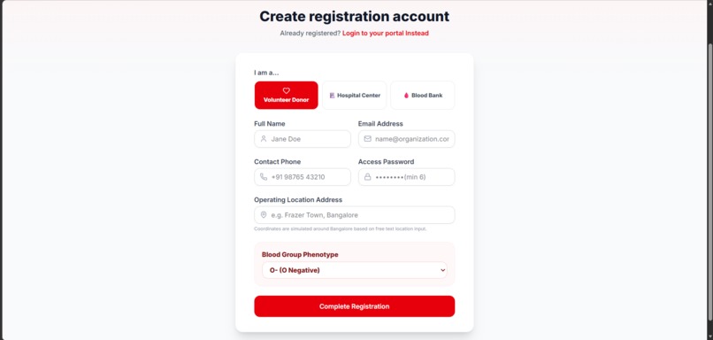 PULSE LINK -An AI Integrated Blood Donating Platform – screenshot 5