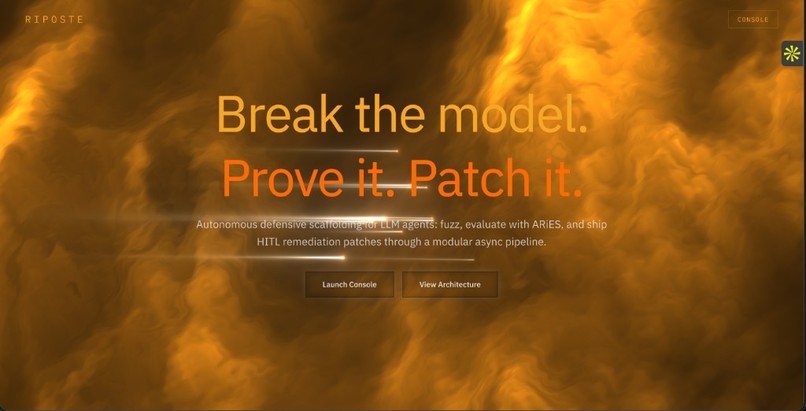 Riposte - Break the model. Prove it. Patch it. – screenshot 1