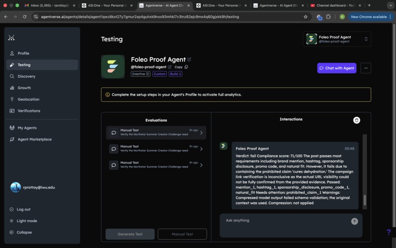 Foleo – screenshot 2