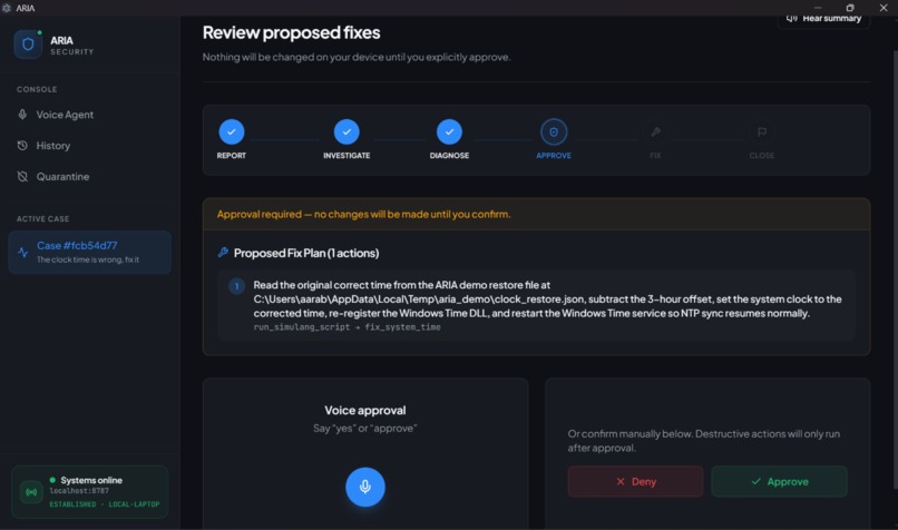 ARIA (Autonomous IT Response Intelligence Agent) – screenshot 6