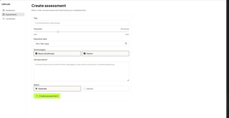 Talkode – screenshot 3