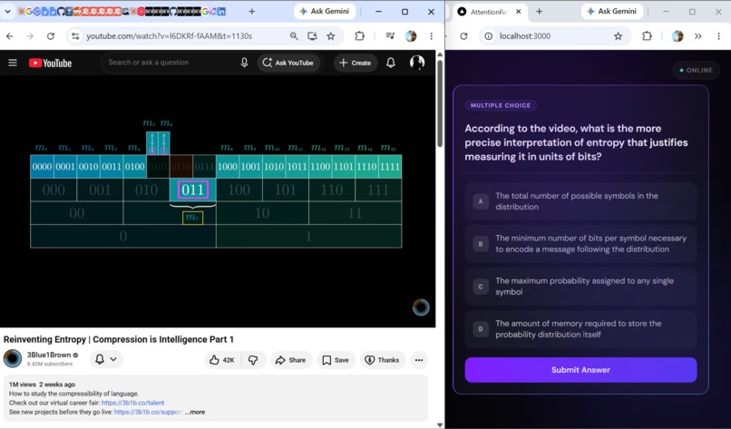 AttentionRetention – screenshot 1