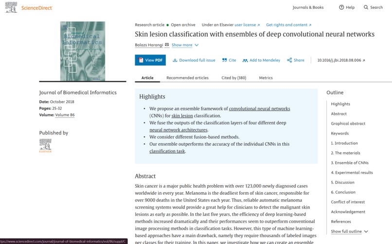 Research Paper Recommender Online – screenshot 2
