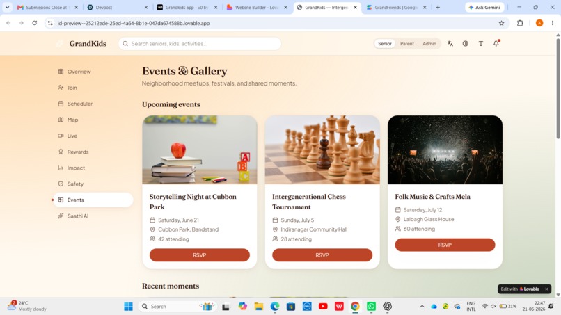 grandfriends – screenshot 1